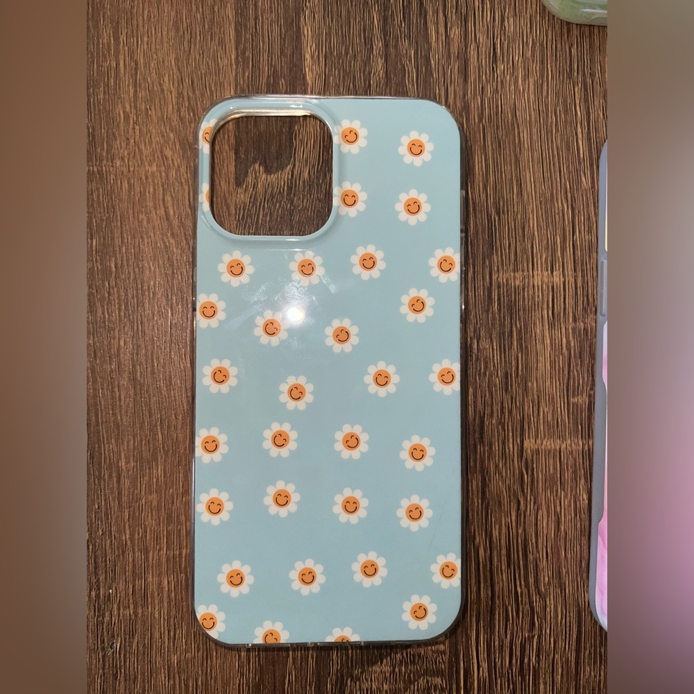 Floral Blue Phone Case — iphone 13 Pro Max Magsafe